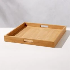Giacomo Teak Decorative Tray -Home Furnishings Store GiacomoTeakTrayAVSHS23