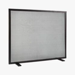 Gunmetal Fireplace Screen 8 Gunmetal Fireplace Screen -Home Furnishings Store GunmetalFireplaceScreen3QF19