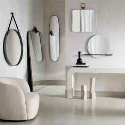 Horseshoe Ivory Lacquered Linen Console Table 80'' 11 Horseshoe Ivory Lacquered Linen Console Table 80'' -Home Furnishings Store GwynethBoucleChairAG20 1x1