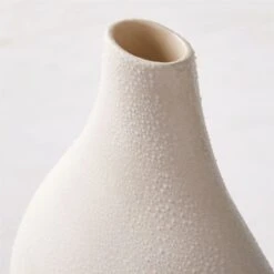 Haute Warm White Ceramic Vase Tall -Home Furnishings Store HauteWhiteTallVaseAVSHS23