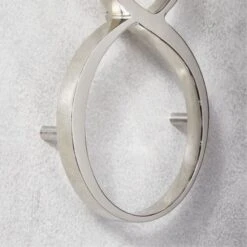 Heymland 6" Polished Nickel House Number 0 -Home Furnishings Store HeymlandNkExtrHs8NumberAV2SHF22