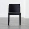 Hide Faux Leather Black Dining Chair 1 Hide Faux Leather Black Dining Chair -Home Furnishings Store HideFxLthrDiningChairBlkSHF20 1x1