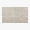 Hogan Handknotted Silver Grey Viscose Area Rug 5'x8' 1 Hogan Handknotted Silver Grey Viscose Area Rug 5'x8' -Home Furnishings Store HoganHndknttdVscsSlGrRg5X8F20