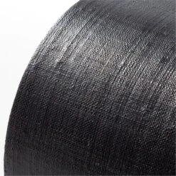 Horseshoe Black Laquered Linen 46" Coffee Table 11 Horseshoe Black Laquered Linen 46" Coffee Table -Home Furnishings Store HorseshoeBkLqdLnSqCffTblAVSSF21