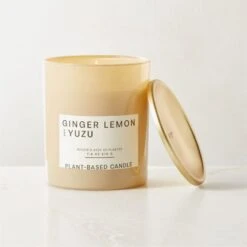 Illume Ginger Lemon Yuzu Scented Candle 7.4 OZ -Home Furnishings Store IllumeGgrLmYuzu7p4ozSctCdAVSHF23