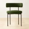 Inesse Boucle Green Dining Chair