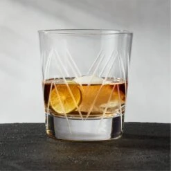 Cavale Double Old-Fashioned Glass -Home Furnishings Store KDCavaleDOFROF21