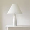 Polar White Cement Table Lamp -Home Furnishings Store KMPolarTableLampSHS21