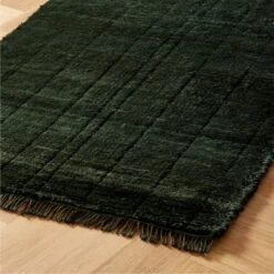 Kada Handknotted Viscose Green Runner Rug 2.5'x8' 7 Kada Handknotted Viscose Green Runner Rug 2.5'x8' -Home Furnishings Store KadaHdkdVscDkGnRnnr2p5x8AVSHF22
