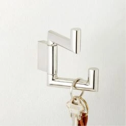Kela Polished Nickel Swivel Hook -Home Furnishings Store KelaSwivelHookPldNklAVSHF22