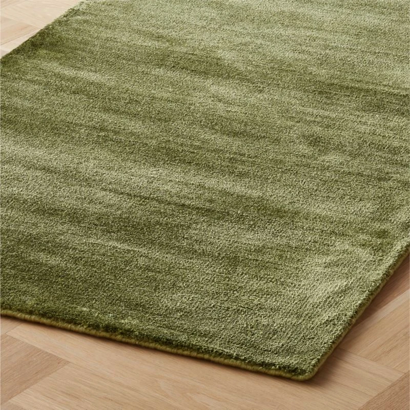 Kole Performance Nylon Olive Green Runner Rug 2.5'x8' 5 Kole Performance Nylon Olive Green Runner Rug 2.5'x8' - Image 3