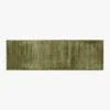Kole Performance Nylon Olive Green Runner Rug 2.5'x8'