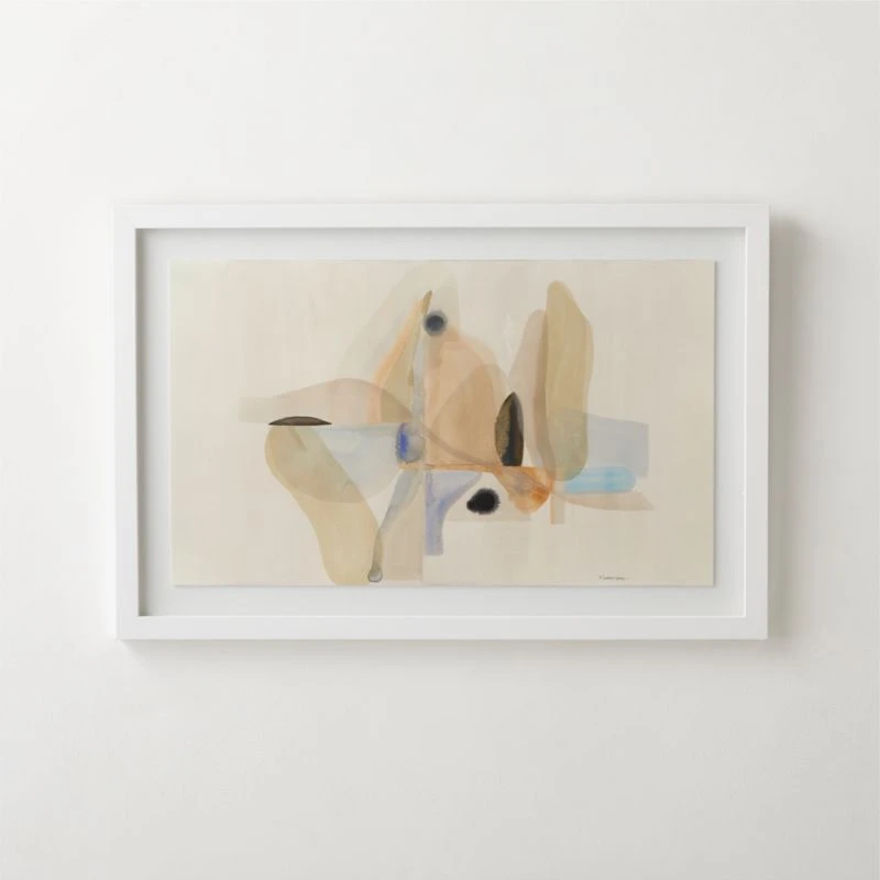 'La Isla I' Framed Giclee Art Print 36"x24" 3 'La Isla I' Framed Giclee Art Print 36"x24"