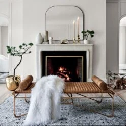 Mod Large Clear Acrylic Locker Trunk -Home Furnishings Store LaStrizzaSaddleLeatherBenchOC20 1x1 3