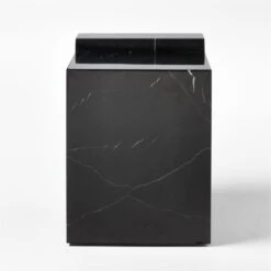 Lapse Black Marble Side Table -Home Furnishings Store LapseSideTableSDSSS23