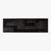 Larso Hand-Tufted Wool-Blend Black Runner Rug 2.5'x8'