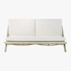 Lecco Teak Outdoor Patio Loveseat 11 Lecco Teak Outdoor Patio Loveseat -Home Furnishings Store LeccoLoveseatSOS20 1