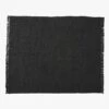 Leno Handwoven Black Jute Area Rug 5'x8' -Home Furnishings Store LenoBlkNBlkJtRug8x10SSF23