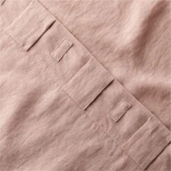 Smoky Mauve Linen Window Curtain Panel 48"x84'' -Home Furnishings Store LinenAdobeRoseCrtn96PnlAV4SHF23