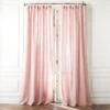 Smoky Mauve Linen Window Curtain Panel 48"x84'' 2 Smoky Mauve Linen Window Curtain Panel 48"x84'' -Home Furnishings Store LinenAdobeRoseCrtn96PnlSHF23