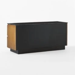 Logan 4-Drawer Black Marble-Top Dresser -Home Furnishings Store LoganBsNBkMrblLowDresser3QBSSS23