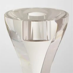 Lume Crystal Taper Candle Holder Large -Home Furnishings Store LumeCrystlTprHolder7inAV2SHF22