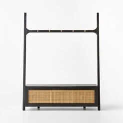 Mahogany Black Hall Tree 14 Mahogany Black Hall Tree -Home Furnishings Store MahoganyBlkHallTreeSSF22