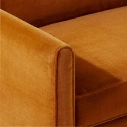 Malea Cognac Brown Velvet Chair -Home Furnishings Store MaleaCognacVlvtChairAVSSF23