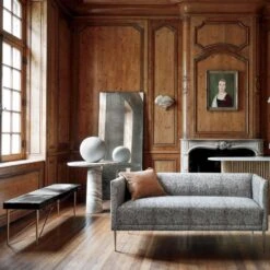 Playa Ivory Small Terrazzo Ball -Home Furnishings Store MaraisloveseatwithChromeJL20 1x1B