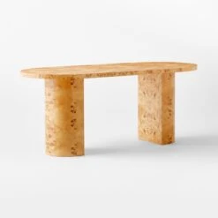 Marisa Burl Wood Desk 70'' 9 Marisa Burl Wood Desk 70'' -Home Furnishings Store MarisaBurlwoodDeskLrg3QSSS23