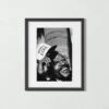 'Marvin Gaye In West Hollywood' Photographic Print In Black Frame 17.75''x21.75'' -Home Furnishings Store MarvinGayeWHlywdBF17p5x21p5SSS23 3D