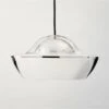 Materia Polished Nickel Dome Pendant Light -Home Furnishings Store MateriaPldNklPendantSHF22