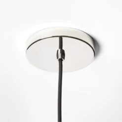 Materia Polished Nickel Dome Pendant Light -Home Furnishings Store MateriaPldNklPendantSSF22