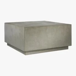 Matter Grey Cement Square Coffee Table -Home Furnishings Store MatterGryCementCoffeeTbl3QS20
