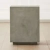 Matter Grey Cement Square Side Table -Home Furnishings Store MatterGryCementSideTblSHS20 1x1