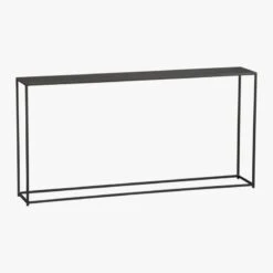 Mill Black Metal Console Table 56'' -Home Furnishings Store MillConsoleTable3QS13