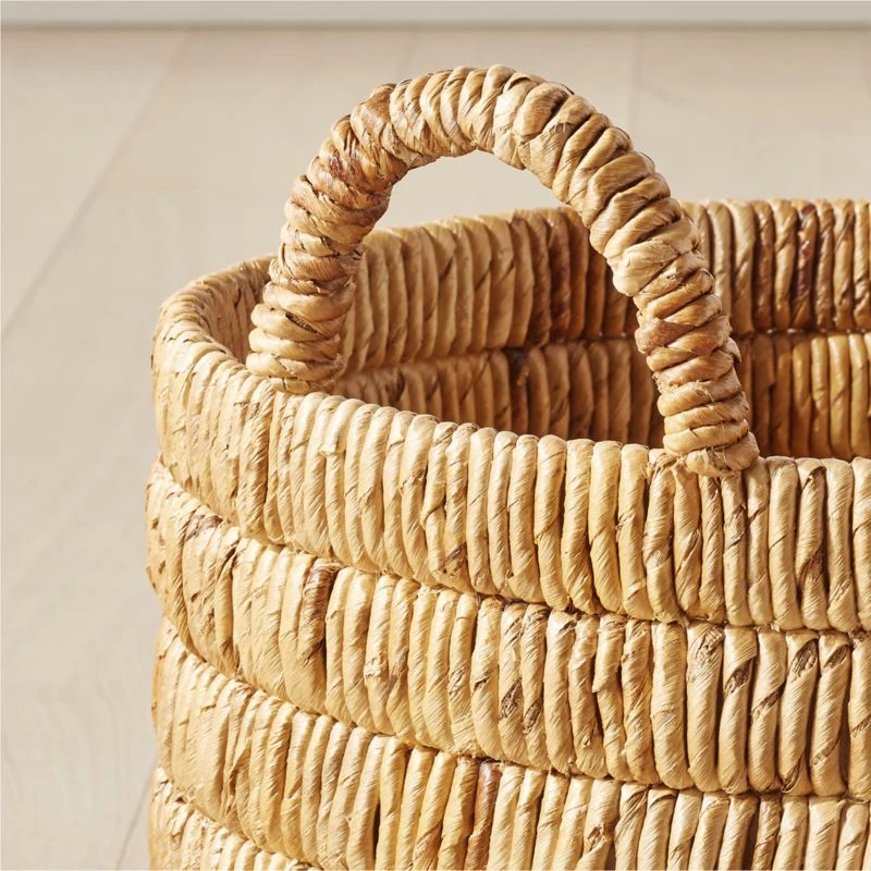 Milos Handwoven Storage Basket Medium 6 Milos Handwoven Storage Basket Medium - Image 4