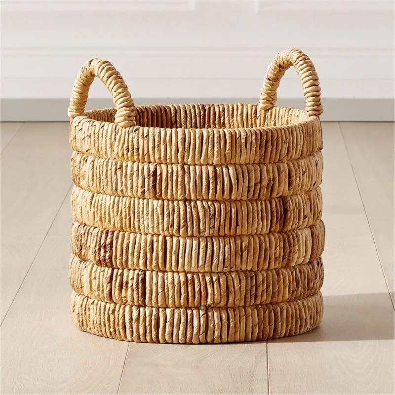 Milos Handwoven Storage Basket Medium 3 Milos Handwoven Storage Basket Medium