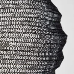 Mirage Chainmail Black Pendant Light 13" -Home Furnishings Store MirageChnmlBlackPendantAVSHF21