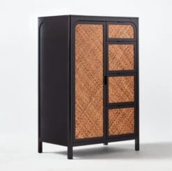Miri Black Cane Chifferobe 15 Miri Black Cane Chifferobe -Home Furnishings Store MiriChiffrobe3QSSF21