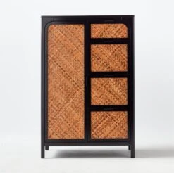 Miri Black Cane Chifferobe 14 Miri Black Cane Chifferobe -Home Furnishings Store MiriChiffrobeSOSSF21