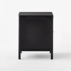 Miri 2-Drawer Black Cane Nightstand -Home Furnishings Store MiriNightstandSDSSF21