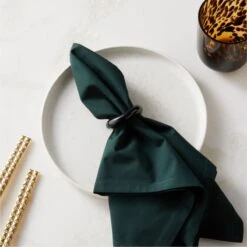 Moore Porcelain Black Napkin Rings Set Of 8 7 Moore Porcelain Black Napkin Rings Set Of 8 -Home Furnishings Store MooreShnyBlkPrclnNpknRngSHF22