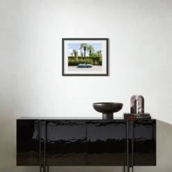 'Mercedes-Benz 300 SL Roadster' Photographic Print In Black Frame 21.75"x17.75" -Home Furnishings Store MrcBenz300Blk21p75x17p75SHF23 3D