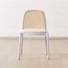 Nadia White Cane Woven Chair 2 Nadia White Cane Woven Chair -Home Furnishings Store NadiaWhiteCaneChairSHF20 1x1