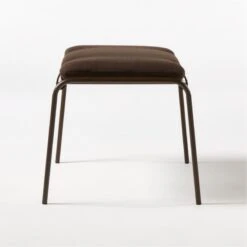 Navene Bronze Outdoor Ottoman -Home Furnishings Store NaveneBronzeOttomanSDSSS21