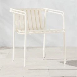 Navene Ivory Outdoor Dining Armchair Set Of 4 12 Navene Ivory Outdoor Dining Armchair Set Of 4 -Home Furnishings Store NaveneIvyDiningChairAVSHS23