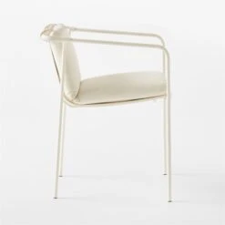 Navene Ivory Outdoor Dining Armchair Set Of 4 15 Navene Ivory Outdoor Dining Armchair Set Of 4 -Home Furnishings Store NaveneIvyDiningChairSDSSS23