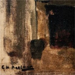 'Neighborhood Street In Rijswijk' Framed Reproduction By George Hendrik Breitner 25''x37'' -Home Furnishings Store NgbrhdSttRijswijk25x37inAV3SHF22