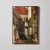 'Neighborhood Street In Rijswijk' Framed Reproduction By George Hendrik Breitner 25''x37'' -Home Furnishings Store NgbrhdSttRijswijk25x37inSHF22